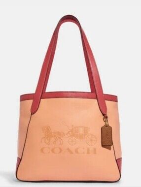 Coach Tote with Horse and Carriage